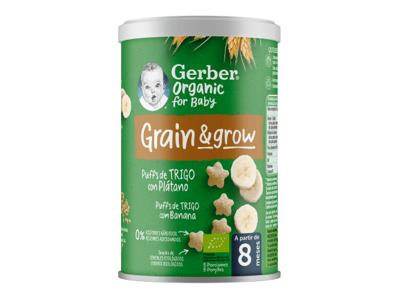 GERBER Organic Puffs Banana