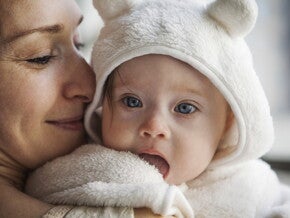 Mãe com o seu bebé Mãe com o seu bebé