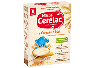 CERELAC 8 Cereais e Mel CERELAC 8 Cereais e Mel