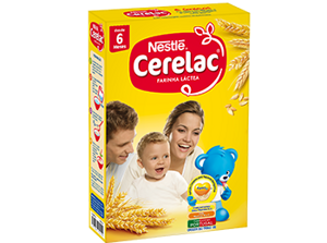 Farinha láctea Cerelac Farinha láctea Cerelac